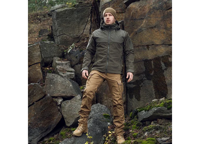 Куртка M-Tac Norman Windblock Fleece Olive Фото 3